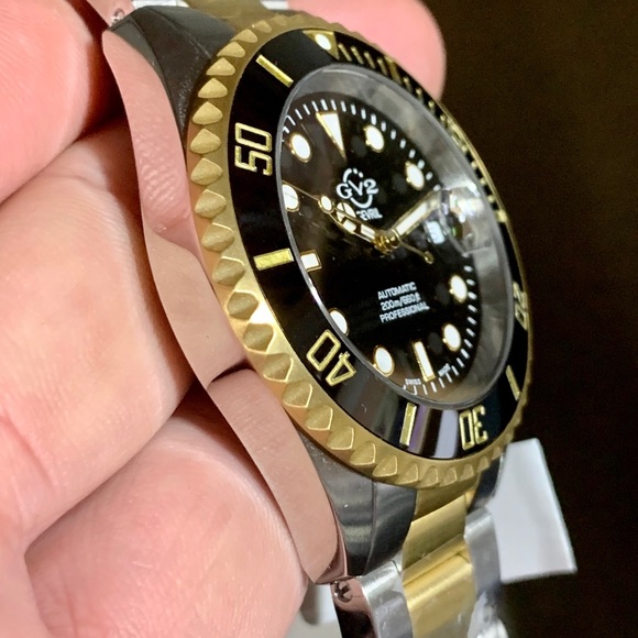Gv2 By Gevril Watch Liguria Automatic Black Dial - Picture 2 of 12